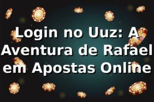 Login no Uuz: A Aventura de Rafael em Apostas Online 🎲